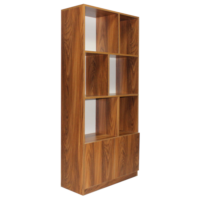 کتابخانه مدل 3 طبقه و کمددار IKE487 خانمان مدل 301218