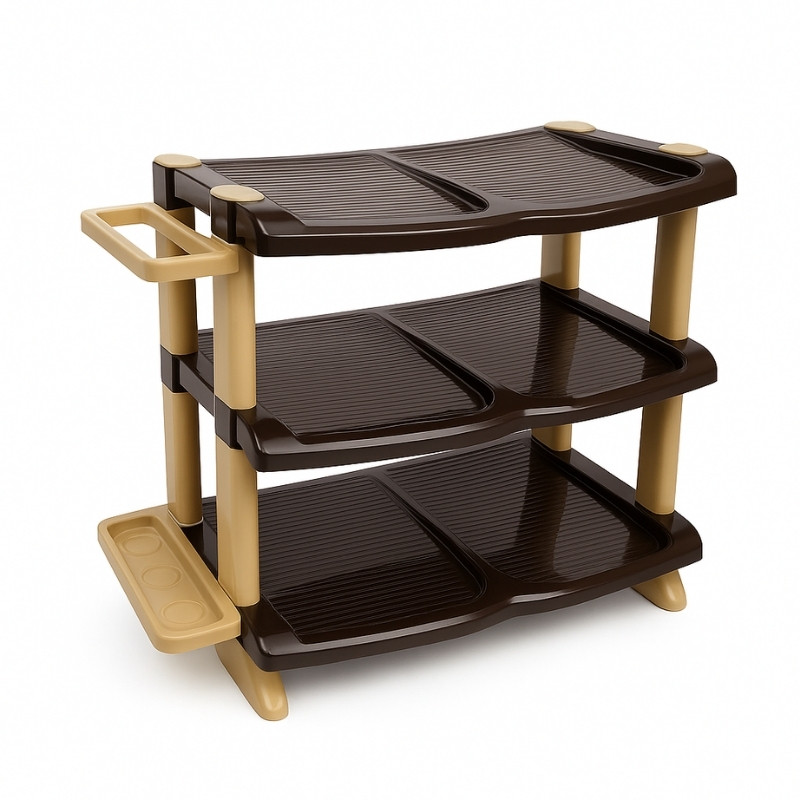 جاکفشی سه طبقه مدل پریمیوم خانمان مدل 303882