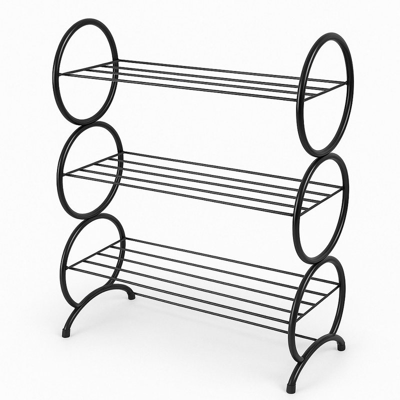 جاکفشی سه طبقه مدل نفیس خانمان مدل 303883