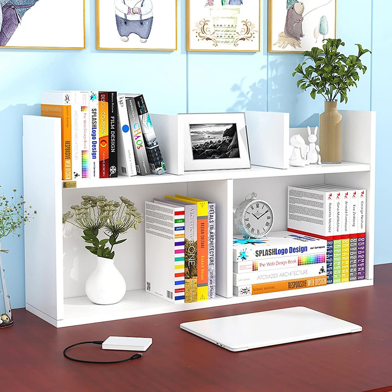 کتابخانه رومیزی چوبیکو مدل bookshelf530 خانمان مدل 301103