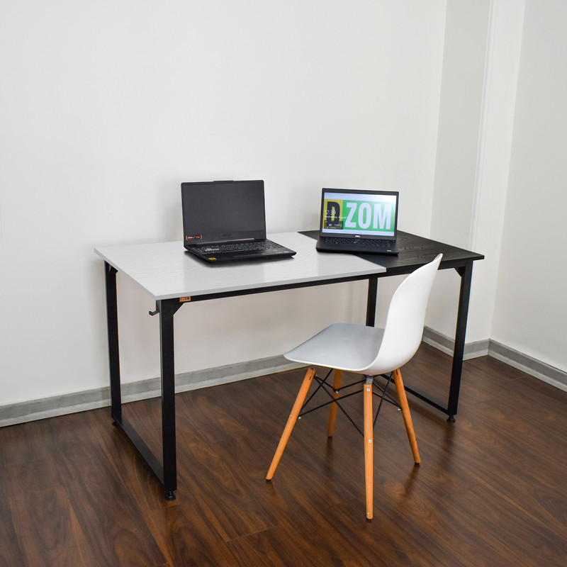 میز کامپیوتر  مدل مونتاژی TLD_asm_140×60_Di_BAW خانمان مدل 301283