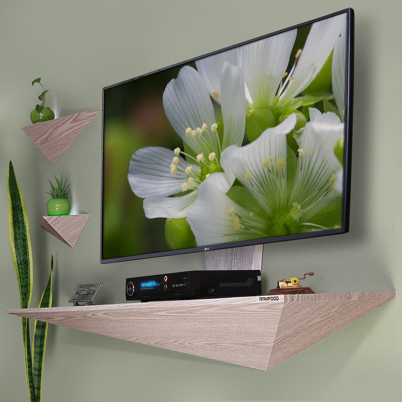 میز تلویزیون دیواری راهپود مدل نیلوفر A130 خانمان مدل 305907