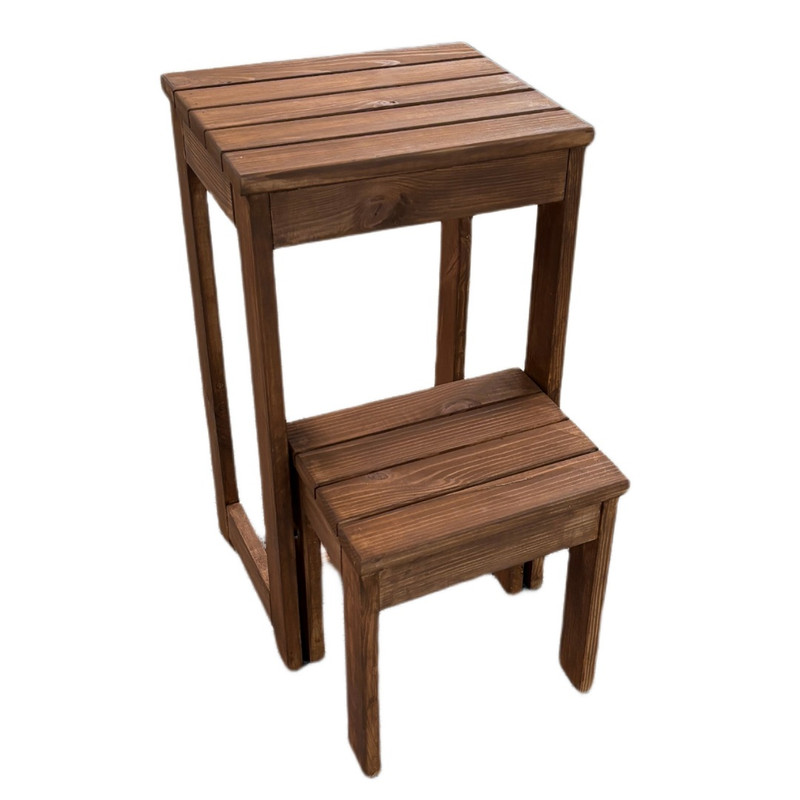 چهارپایه مدل چوبی طرح دوپله خانمان مدل 309865