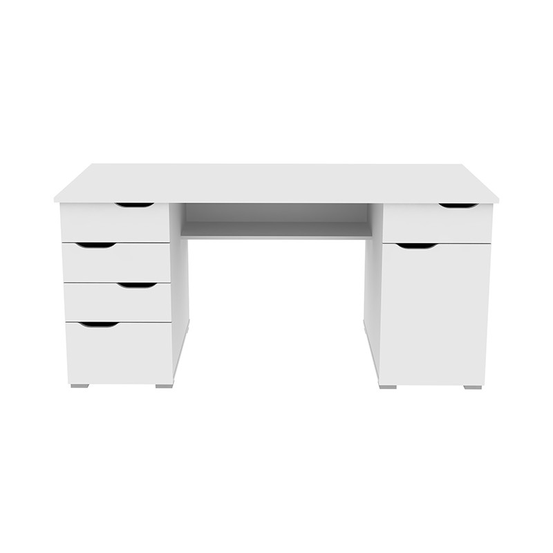 میز کارشناسی  مدل P117 - MDF+ خانمان مدل 301089