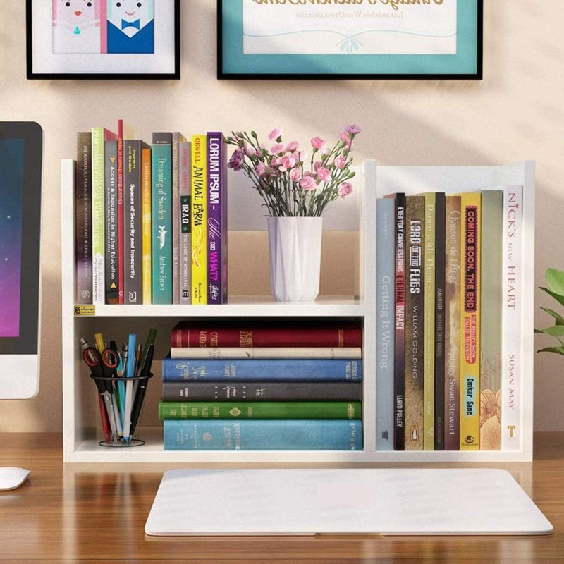 کتابخانه رومیزی چوبیکو مدل bookshelf420 خانمان مدل 301100