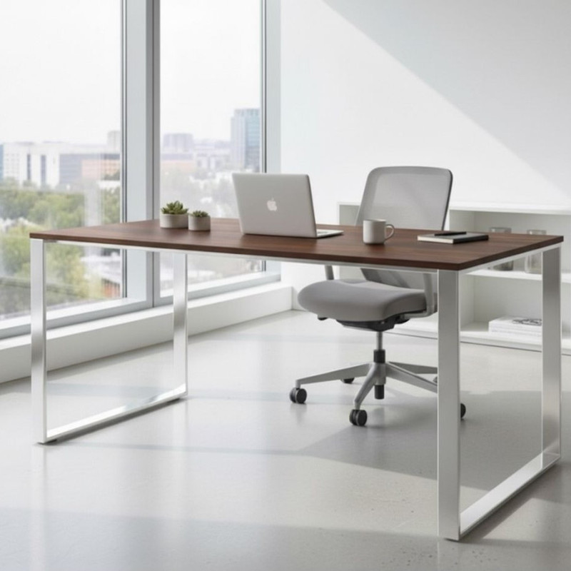 میز اداری مدل آترومتال Mk101-02 خانمان مدل 300954