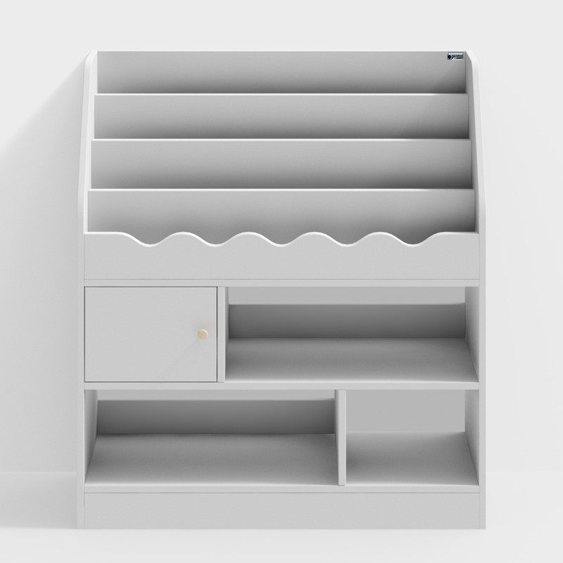 کتابخانه  مدل K106 - MDF+ خانمان مدل 300692
