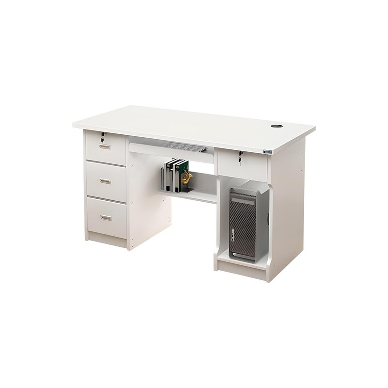 میز کامپیوتر  مدل +G102 - MDF خانمان مدل 301177