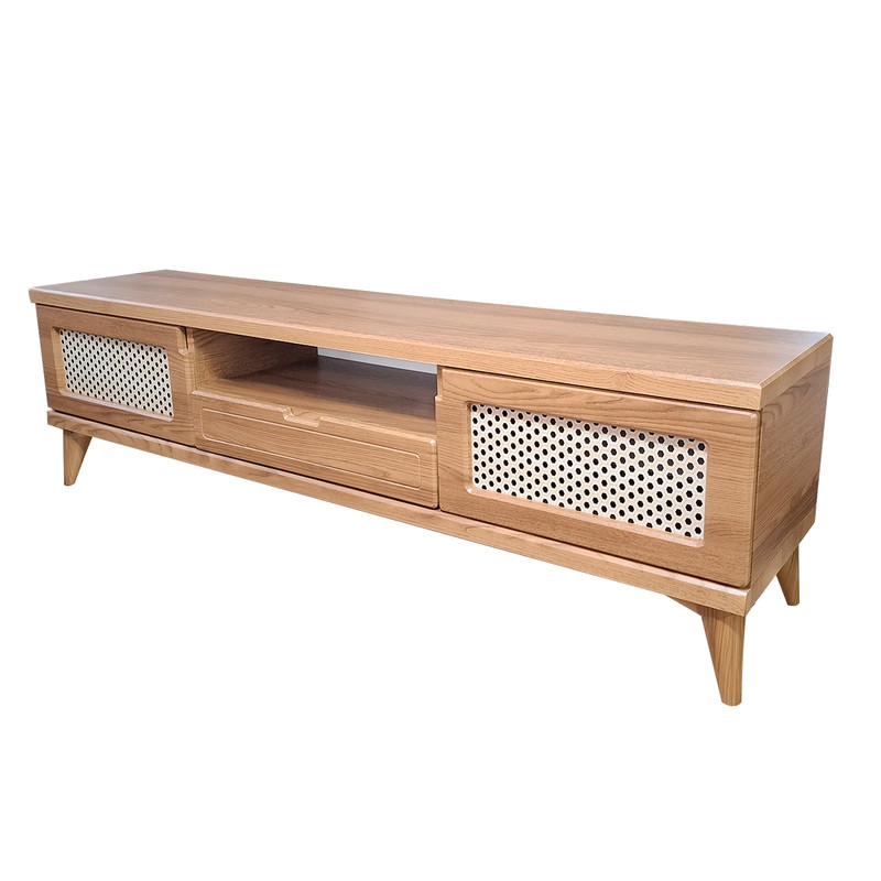 میز تلویزیون دکومبل مدل حصیری 225 خانمان مدل 305893