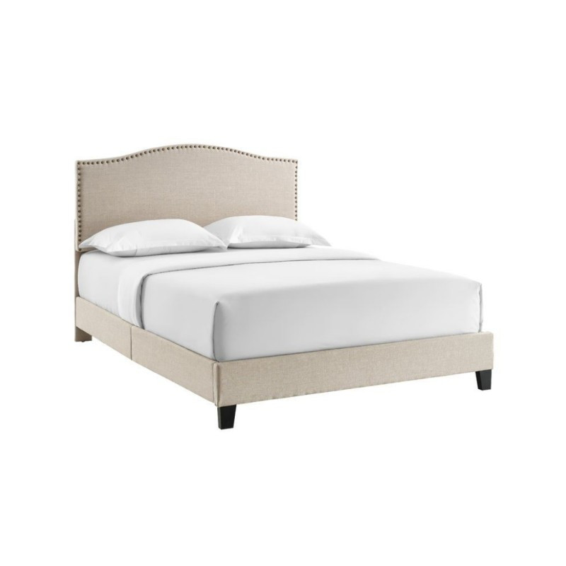 تخت خواب دونفره مدل نورا سایز 200x180 سانتی متر خانمان مدل 309657