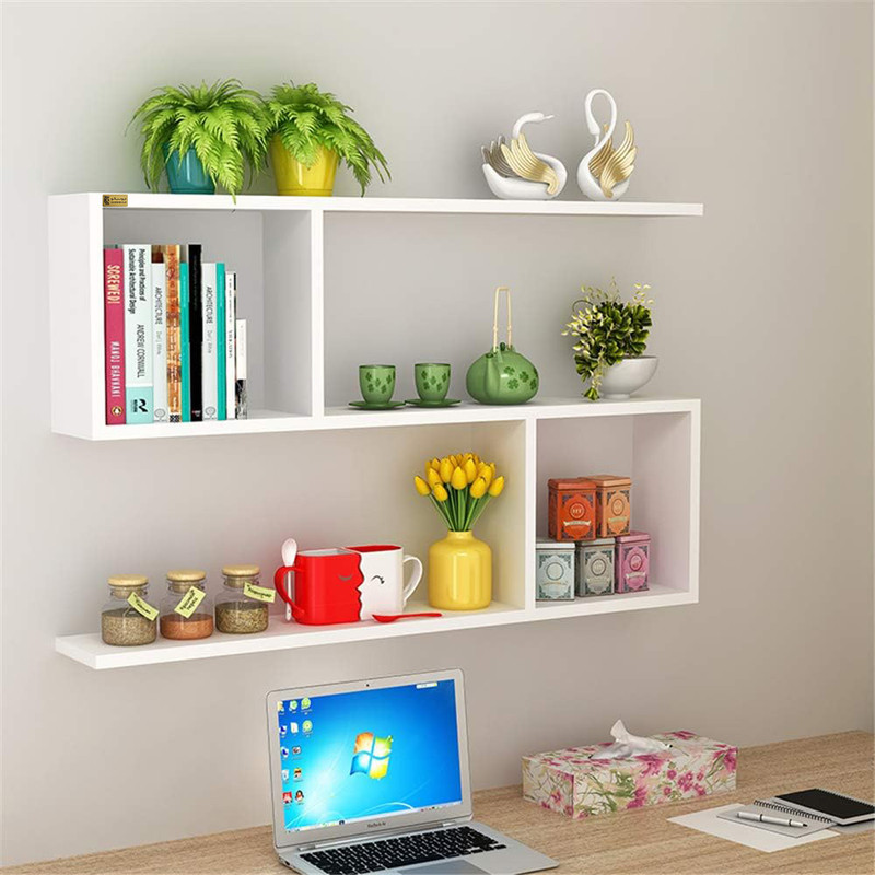 کتابخانه دیواری چهار طبقه چوبیکو مدل ch770 خانمان مدل 301089
