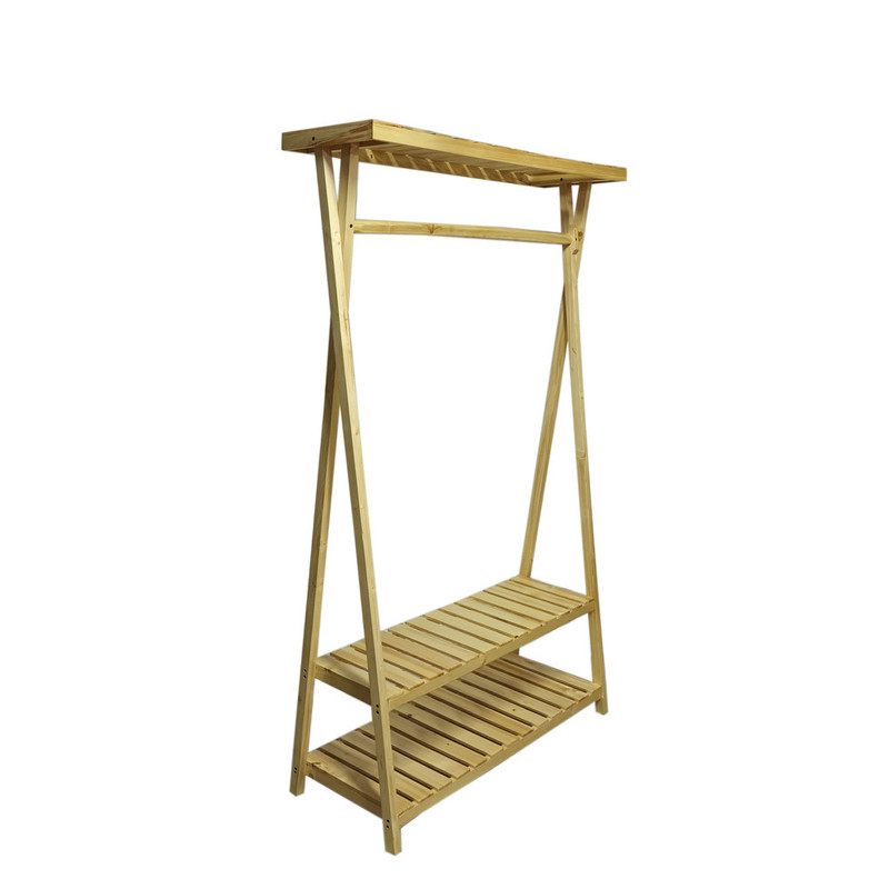 رگال لباس چوبی مدل سرخ پوستی خانمان مدل 302555